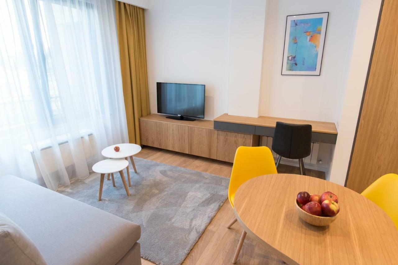 Arbans Elegant Apartment In The City Center Bukarest Exteriör bild