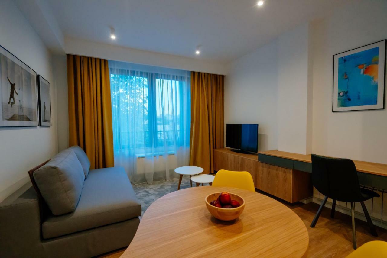Arbans Elegant Apartment In The City Center Bukarest Exteriör bild